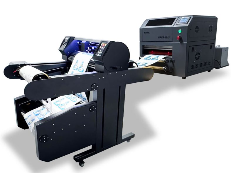 color inkjet digital personalized label printing & die cutter