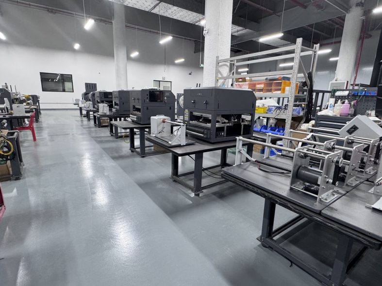 roll-to-roll label printer