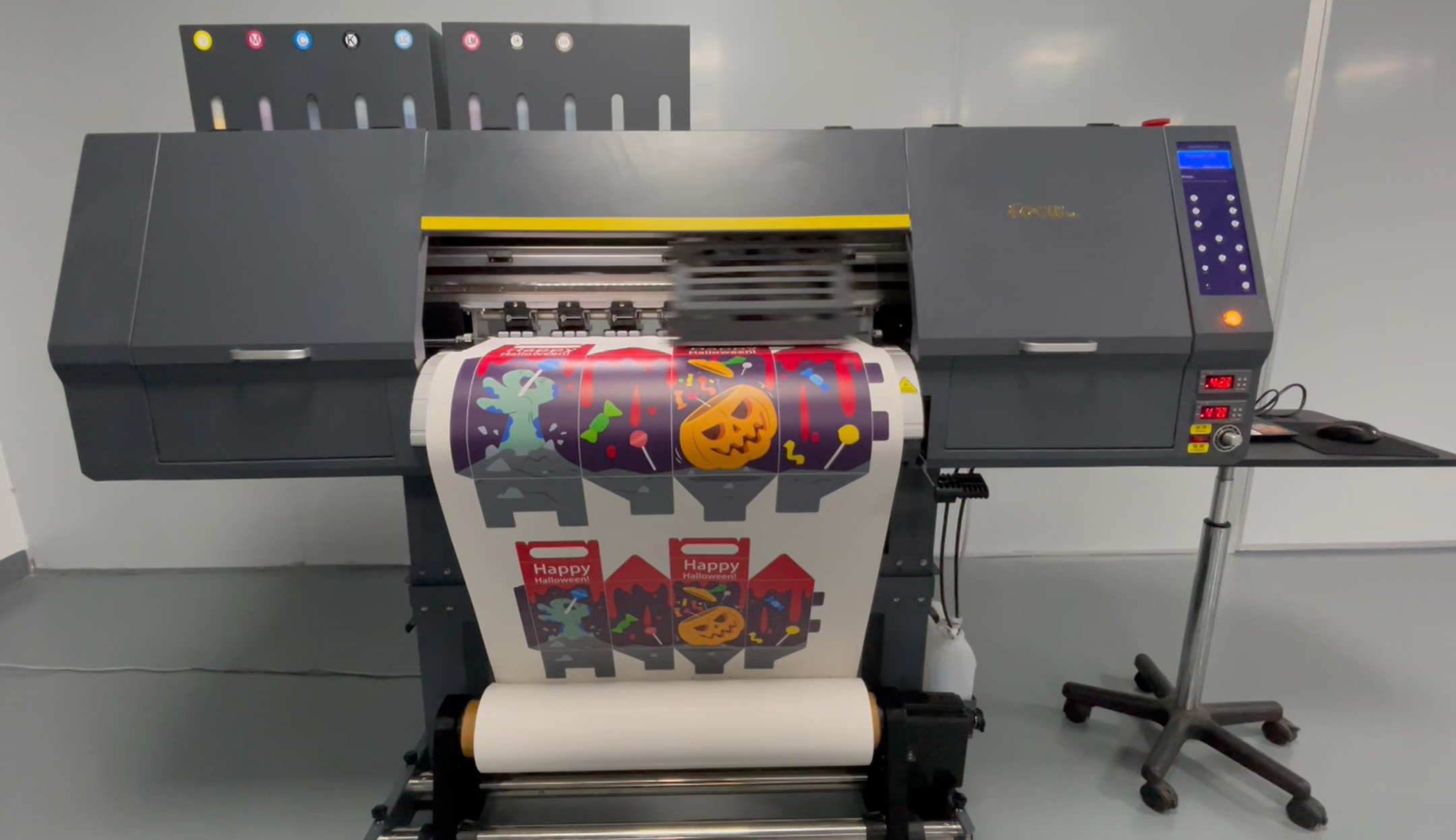 direct to cardboard/box color packaging printer