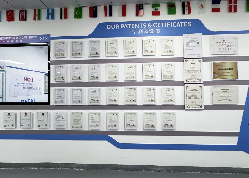 PATENTS WALL
HIGH-TECH