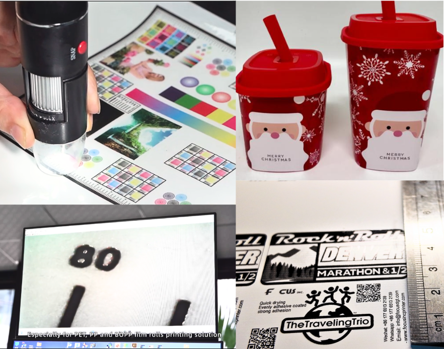 PET PP  BOPP Roll Films Printing Machine