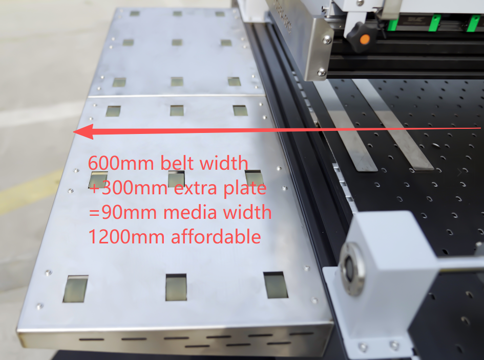 extra printing width