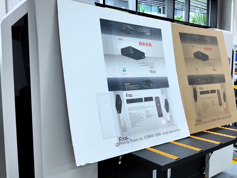 corrugated board printer machine