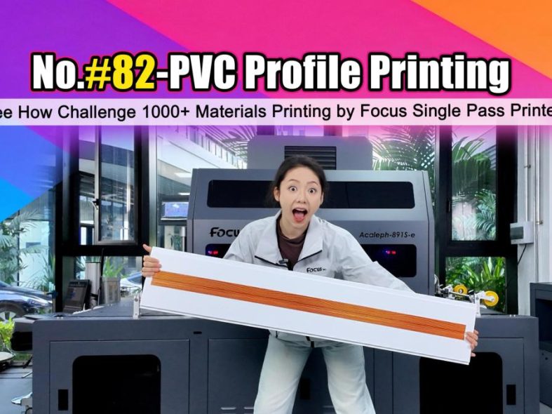 UV Single Pass Printing for PVC Decorative Panels - Focusinc featured image for PVC profile wood grain printing