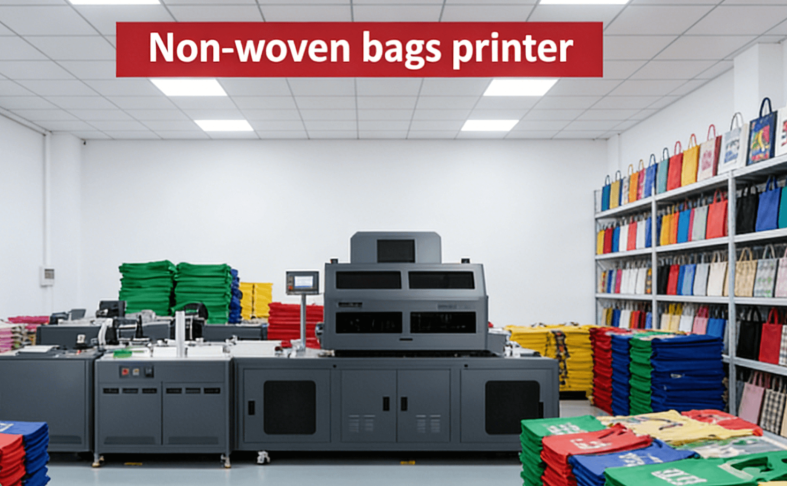 UV Single Pass Digital Inkjet Printer for Non-Woven Bags | Focusinc 891S High-Speed Printer
