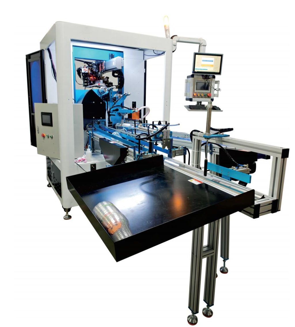 Focusinc 360° automatic UV rotary printer for boba tea cups and bottles