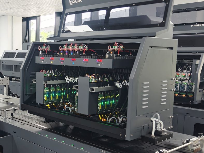 Toshiba CF6 printhead parameter setting for high-speed single pass inkjet printing