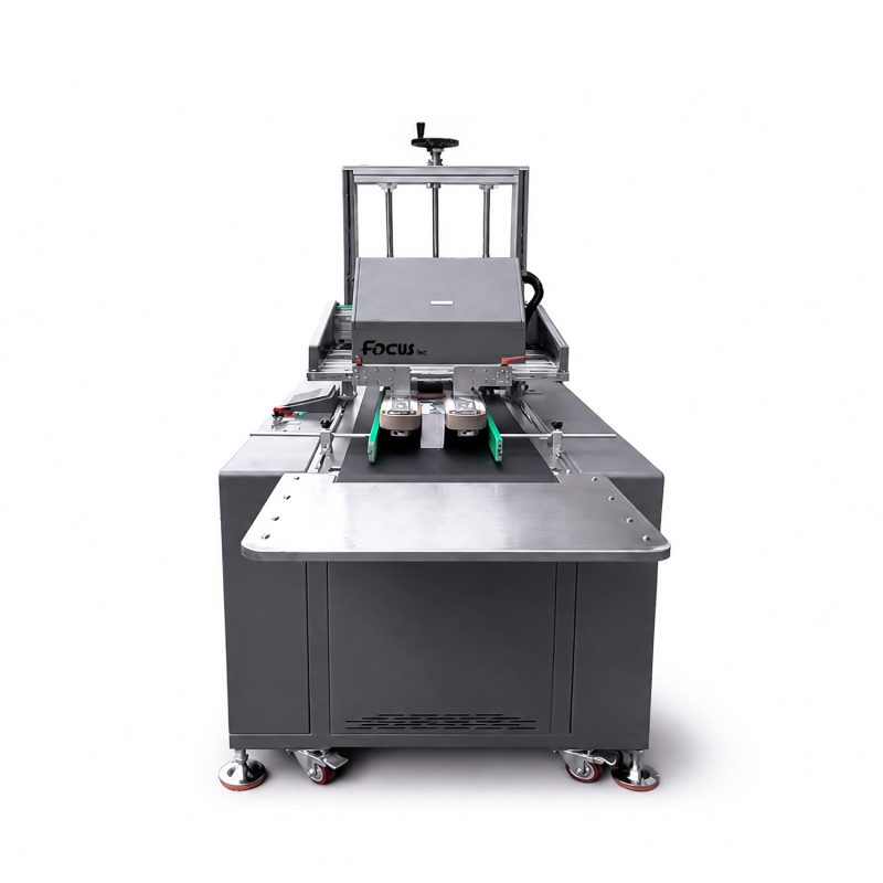 back view of single pass printing machine