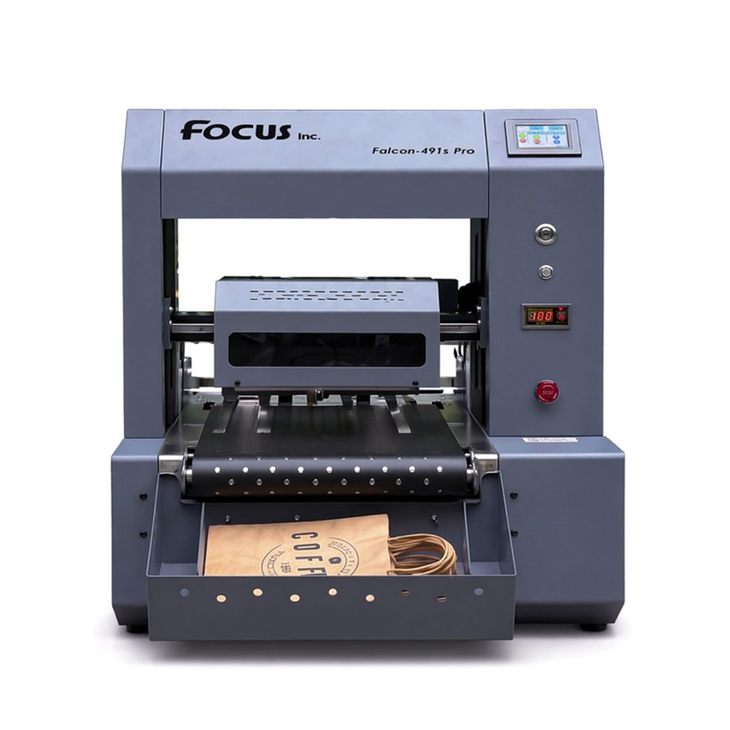 desktop digital single pass printing machine, for paper bags printing, sugarcane paper container printing machine
