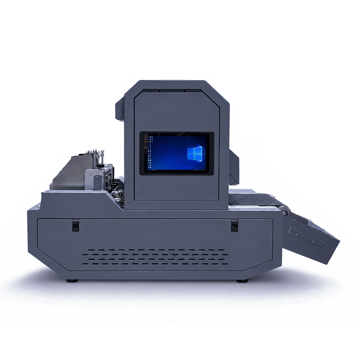 all in one auto feeding material packaging single pass printer machine