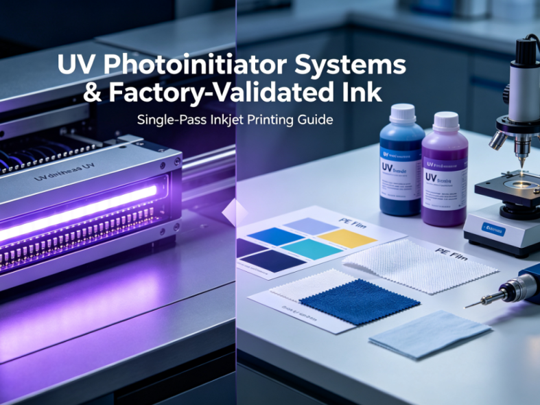 Single pass ink formulation validation process in R&D center