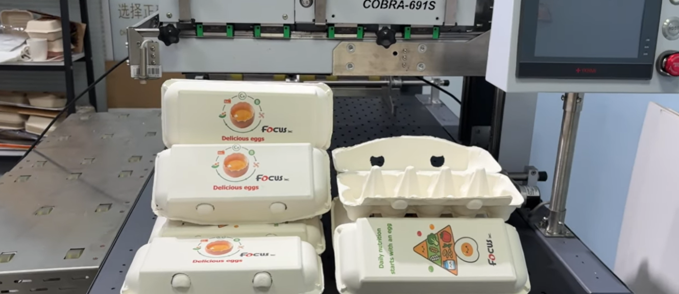 egg carton printing machine, single pass packaging digital printer